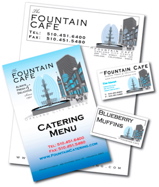Menu and Business Collaterals
